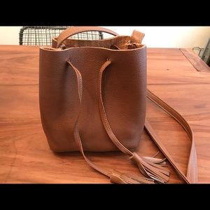 Shaffer LA Leather Bucket Bag